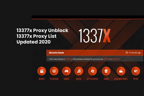 1337xunblock|45+ Best 1337x Proxy Working Mirror Sites To Unblock.